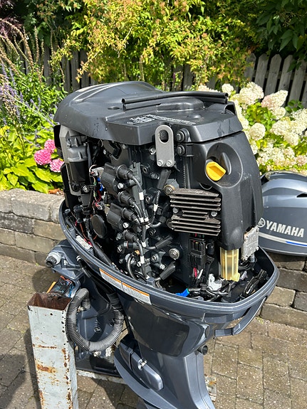 2017 Yamaha 70 Hk Komplett Motor-214 timer 5 of 12