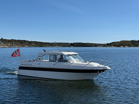 Wiking 25 Coupé med Yanmar 125 hk og fast aksling. Mye påkostet de siste årene!
