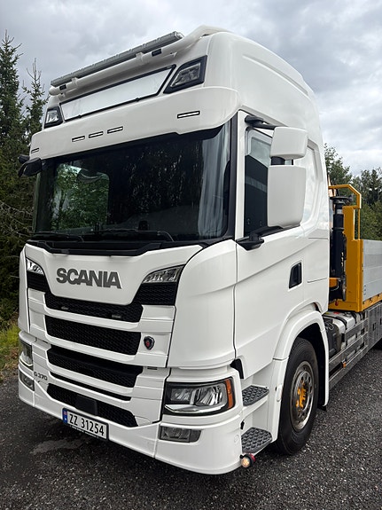 Scania G370. Highline. MCE påbygg. Effer 215 kran 6 Hyd. +1 man. arm til 19,22m. Rundt gående sving! 2 of 30