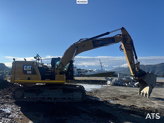 320 Gravemaskin m/Rototilt og 2 skuffer – 3 100 timer! SE VIDEO 320 14 of 30