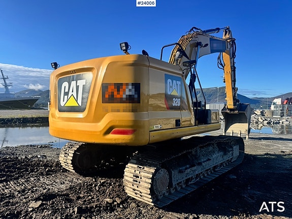 320 Gravemaskin m/Rototilt og 2 skuffer – 3 100 timer! SE VIDEO 320 8 of 30