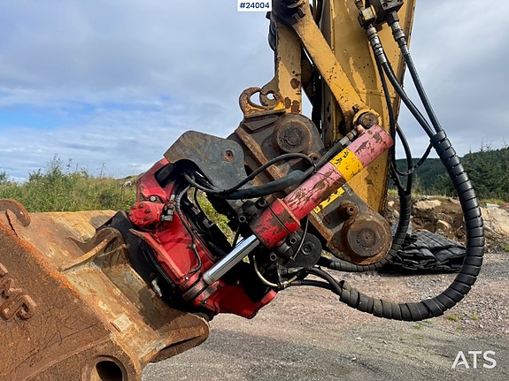 Caterpillar 316E Gravemaskin m/ Rototilt, 2 skuffer og GPS fra 2019. 30 of 30