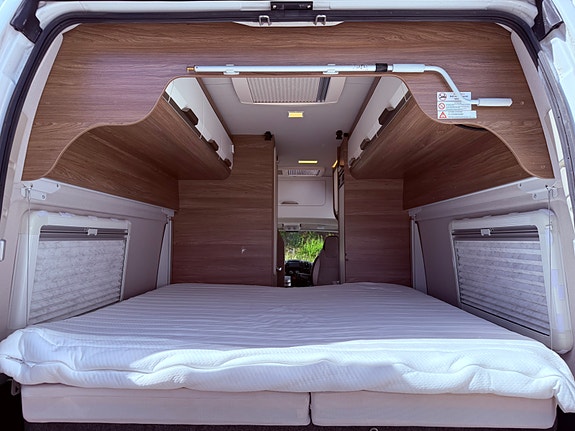Knaus BoxLife 630 ME - Perfekt familiebobil - Dobbel køyeseng - 2x Isofix - Automat - Lav km 24 of 30