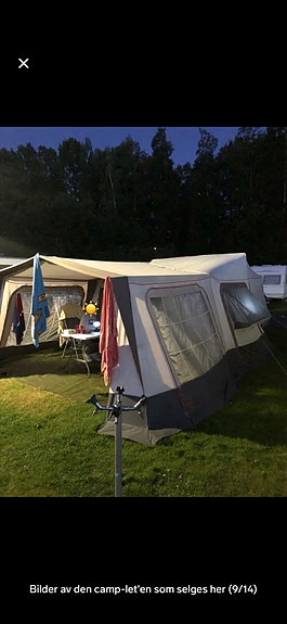 Camp-Let Royal, ekstra fortelt + solseil 4 of 6