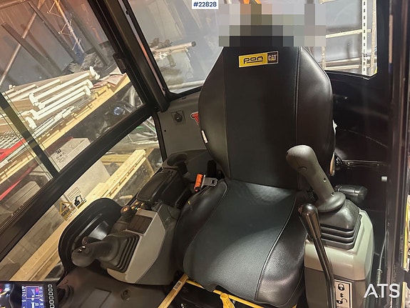 Cat 302CR minigraver m/ 3 skuffer og 2021 Brian James henger 21 of 30