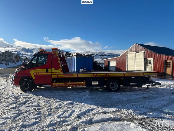 Iveco 70-170 bergingsbil m/ 2 sett dekk, Bro Vrekker alu påbygg og brille. EU-godkjent til neste år! SE VIDEO 7 of 30