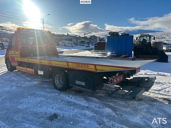 Iveco 70-170 bergingsbil m/ 2 sett dekk, Bro Vrekker alu påbygg og brille. EU-godkjent til neste år! SE VIDEO 8 of 30