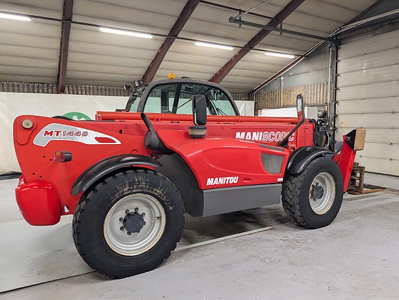 Manitou MT1440 #Hydraulisk pallegaffel #Hel og fin maskin #Sertifisert 7 of 19