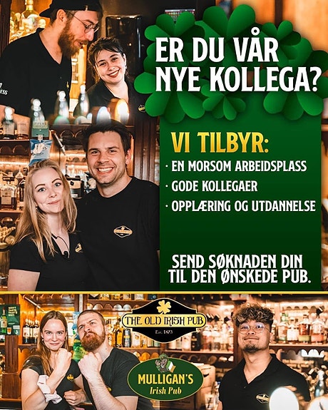 Er du vår nye kollega ?