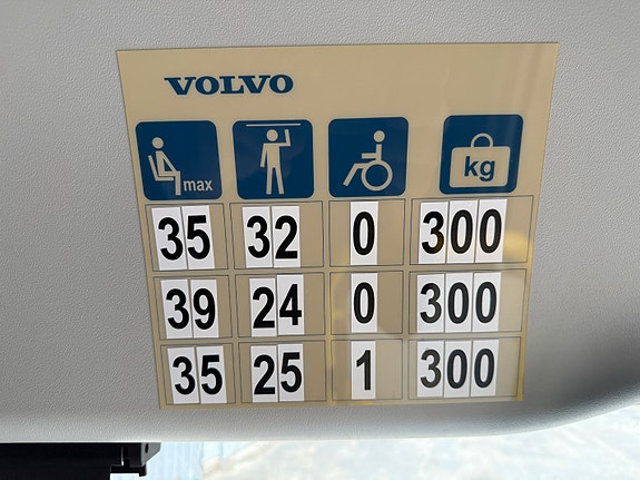 Volvo 8900. 10,84m lengde. 4 Enheter! 20 of 22