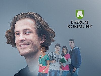 Haslum skole logo
