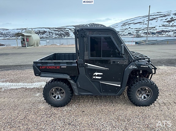 Cfmoto Uforce1000 UTV m/ vinsj og to sett dekk. En eier! Se video 6 of 30