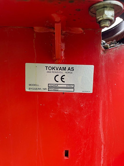 Tokvam 252HSA 2014, kr 49 000,-