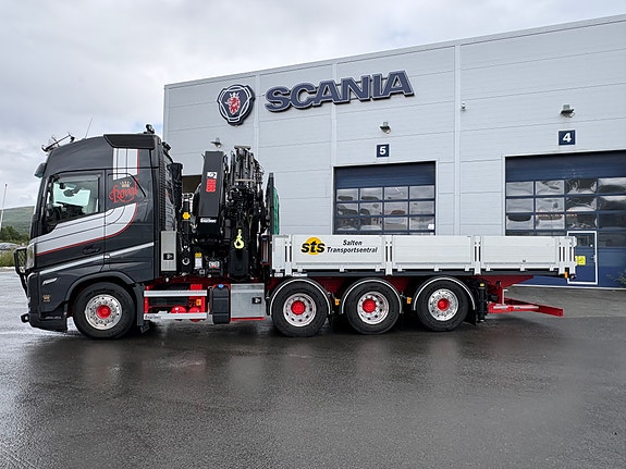 Volvo FH550- Hiab 548E-7/Jib 150-X-6- kombi plan og svingskive 6 of 30