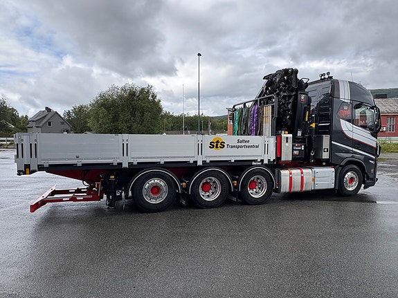 Volvo FH550- Hiab 548E-7/Jib 150-X-6- kombi plan og svingskive 3 of 30