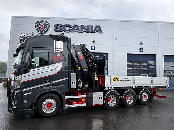 Volvo FH550- Hiab 548E-7/Jib 150-X-6- kombi plan og svingskive 7 of 30