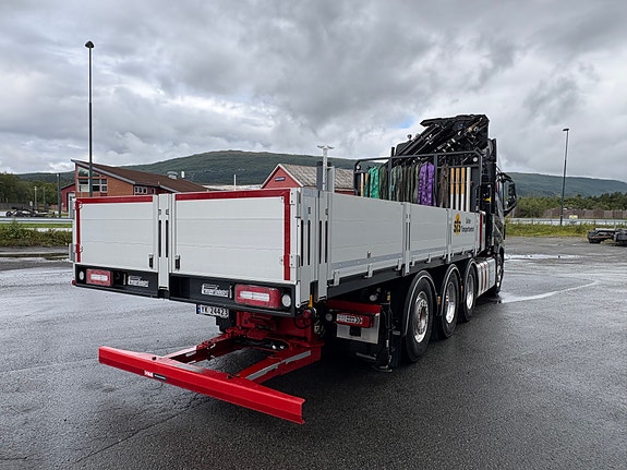 Volvo FH550- Hiab 548E-7/Jib 150-X-6- kombi plan og svingskive 4 of 30