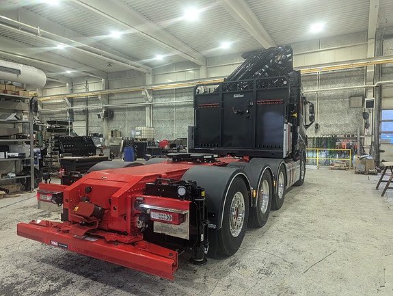 Volvo FH550- Hiab 548E-7/Jib 150-X-6- kombi plan og svingskive 22 of 30