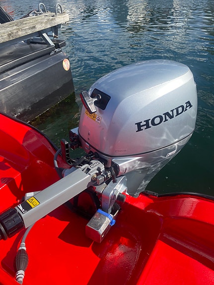 Eldre båt med nyere motor til salgs i Moss 7 of 9