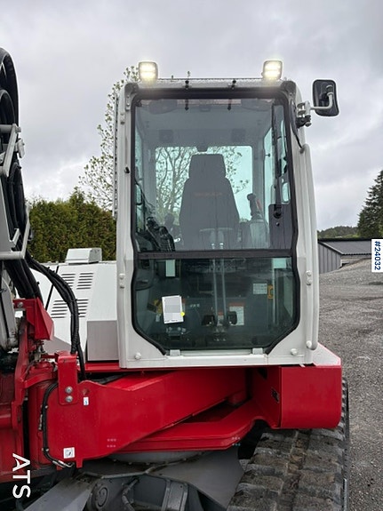 Takeuchi TB280FR gravemaskin m/ pusseskuffe og rototilt, kun 260 timer 13 of 29