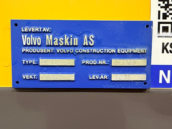 Volvo EC140EL 17 of 30