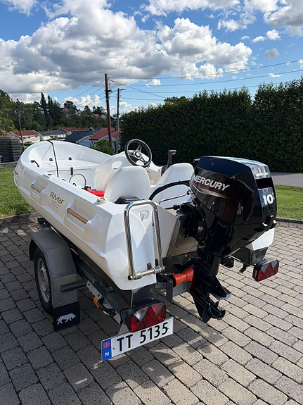 River 350 XR m/ henger 2 of 13