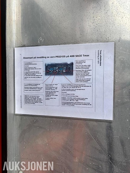 Andre Satema 1250 kVA transformator – 22/11 kV til 1/0,415 kV – ca. 5600 kg 24 of 24