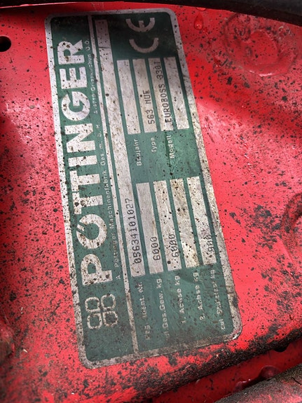 Pøttinger Euroboss 330T 2007, kr 199 000,-