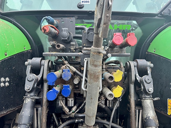 Deutz Fahr 6190 Agrotron m/ Frontlaster, Front PTO og 2 sett dekk. 19 of 30