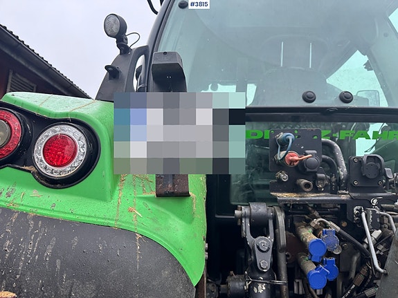 Deutz Fahr 6190 Agrotron m/ Frontlaster, Front PTO og 2 sett dekk. 20 of 30