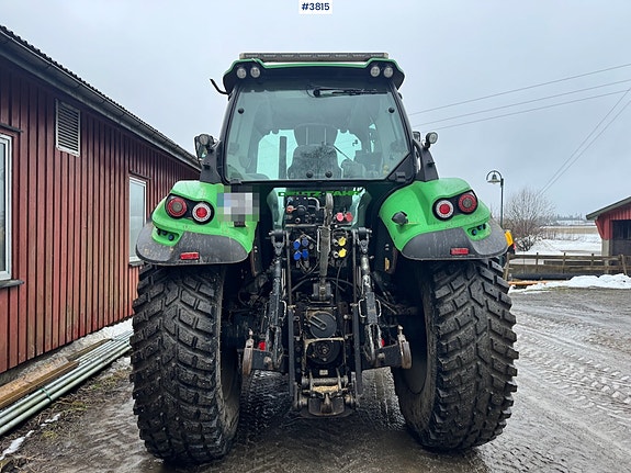 Deutz Fahr 6190 Agrotron m/ Frontlaster, Front PTO og 2 sett dekk. 11 of 30