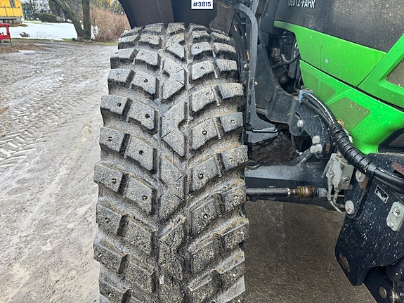 Deutz Fahr 6190 Agrotron m/ Frontlaster, Front PTO og 2 sett dekk. 13 of 30