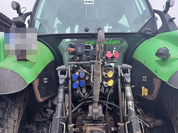 Deutz Fahr 6190 Agrotron m/ Frontlaster, Front PTO og 2 sett dekk. 18 of 30