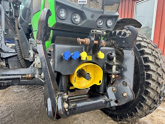 Deutz Fahr 6190 Agrotron m/ Frontlaster, Front PTO og 2 sett dekk. 25 of 30