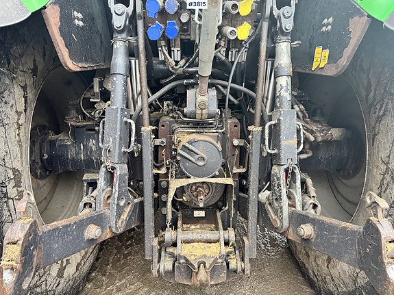 Deutz Fahr 6190 Agrotron m/ Frontlaster, Front PTO og 2 sett dekk. 17 of 30