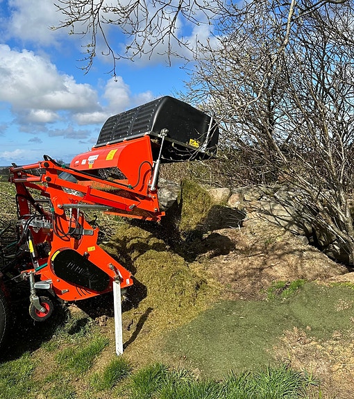 Koala 1600 PRO slagklipper med oppsamler og høy tipp. 4 of 4