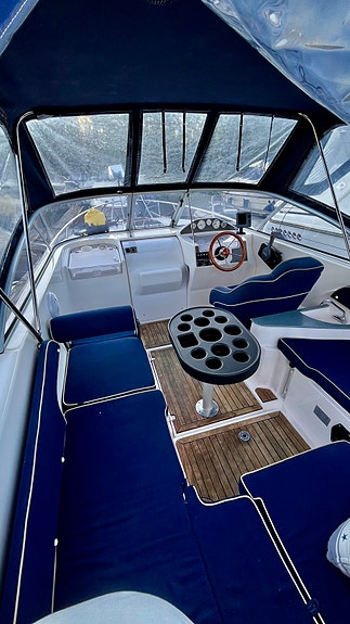 Oceanmaster 620DC i god stand med 140 Suzuki 16 of 30