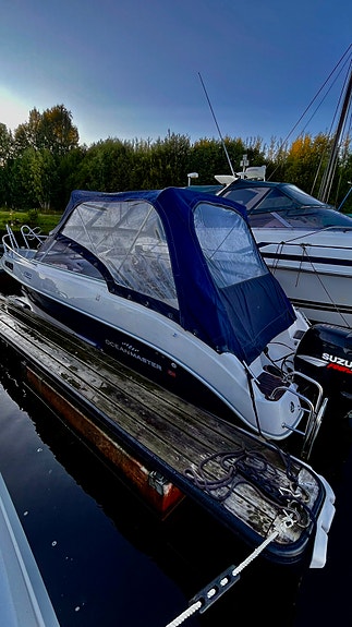 Oceanmaster 620DC i god stand med 140 Suzuki 2 of 30