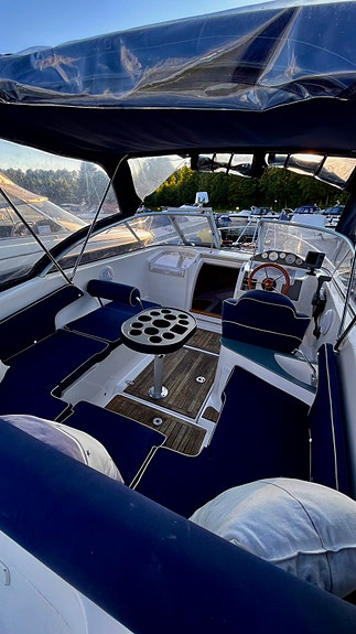 Oceanmaster 620DC i god stand med 140 Suzuki 17 of 30