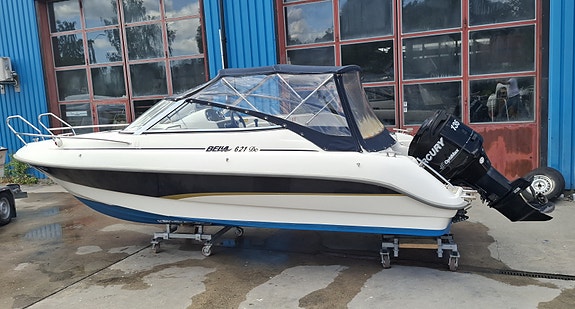 2011 Bella 621 DC med Mercury 135 V6 Optimax 2 of 9
