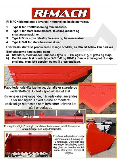 Rimach Silokutter Kampanje Lagermodeller 6 of 16