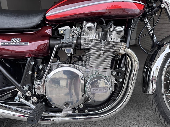 Kawasaki Z900. Strøken sykkel. Nye dekk 8 of 30