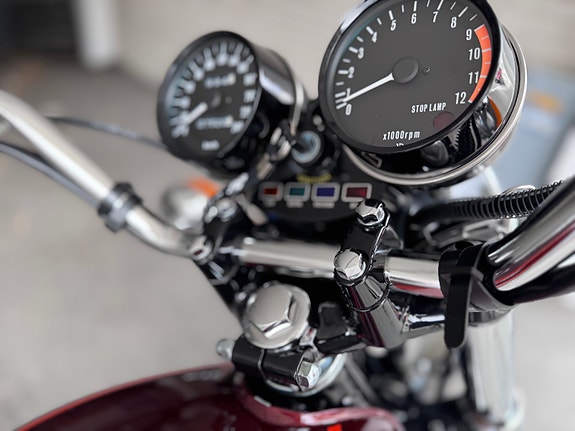 Kawasaki Z900. Strøken sykkel. Nye dekk 14 of 30