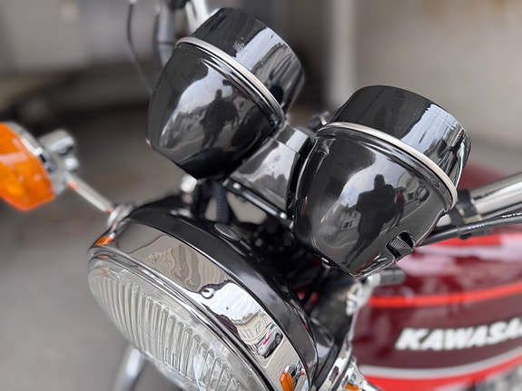 Kawasaki Z900. Strøken sykkel. Nye dekk 17 of 30