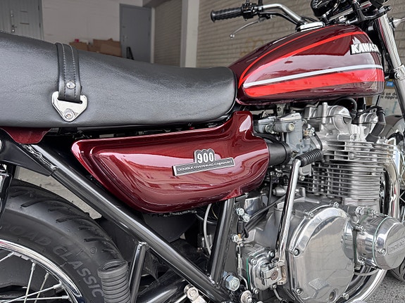 Kawasaki Z900. Strøken sykkel. Nye dekk 12 of 30