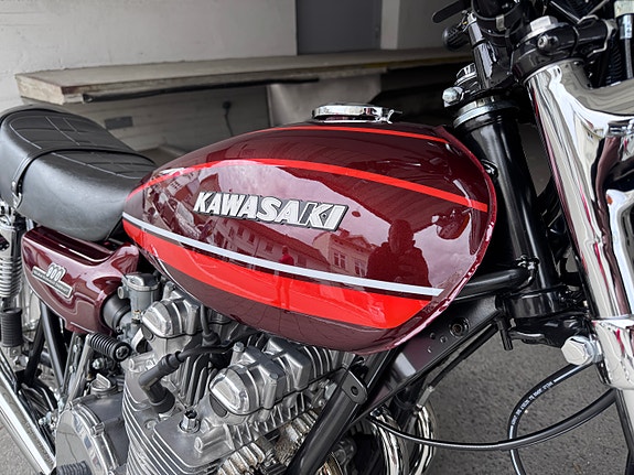 Kawasaki Z900. Strøken sykkel. Nye dekk 7 of 30