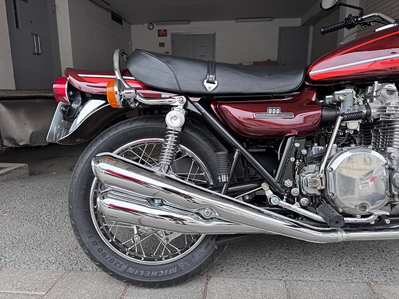 Kawasaki Z900. Strøken sykkel. Nye dekk 11 of 30