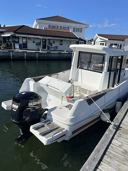 Beneteau Barracuda 7  | Suzuki 200HK | Kun 630 timer | Perfekt fiske- og turbåt 5 of 22