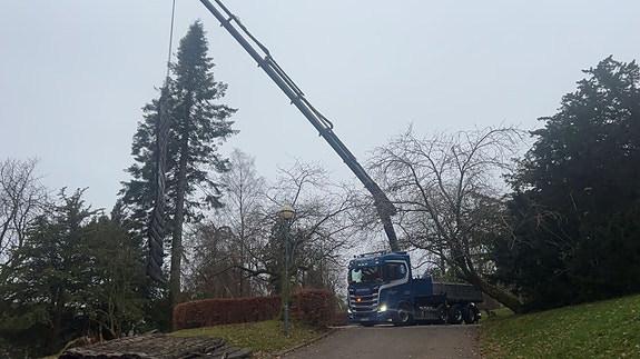 Scania SCANIA R540 M/ PALFINGER 35 T/M KRAN – 3-I-1: SINGELBIL / VOGNTOG / SEMITRAILER 8 of 10