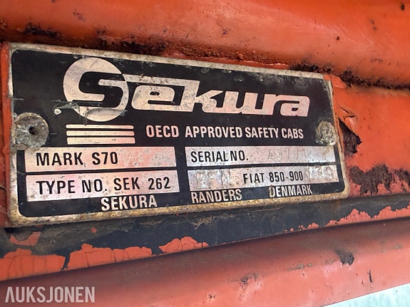 Fiat 900/850 traktor 24 of 25